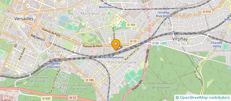 localisation de l'entreprise MADAME PASCALE MARIE à VERSAILLES