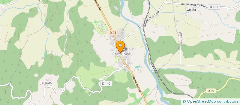 localisation de l'entreprise MADAME PASCALE MARIE GIGON  CHATILLON-EN-DIOIS