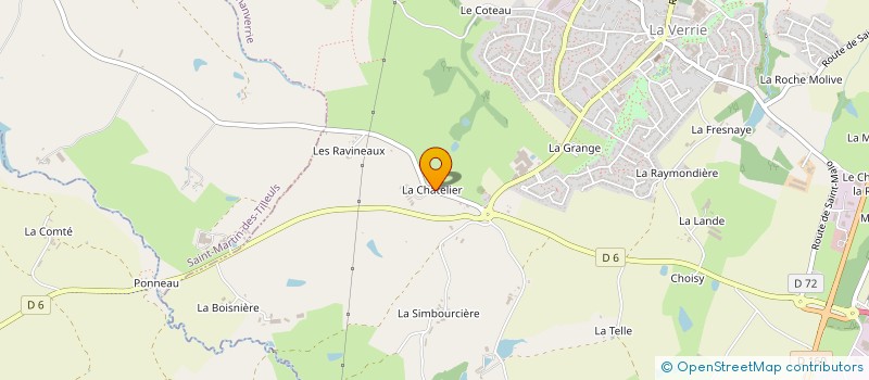 localisation de l'entreprise MADAME PASCALE MARSAUD à CHANVERRIE