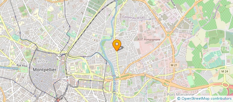 localisation de l'entreprise MADAME PASCALE MARTINEZ à MONTPELLIER