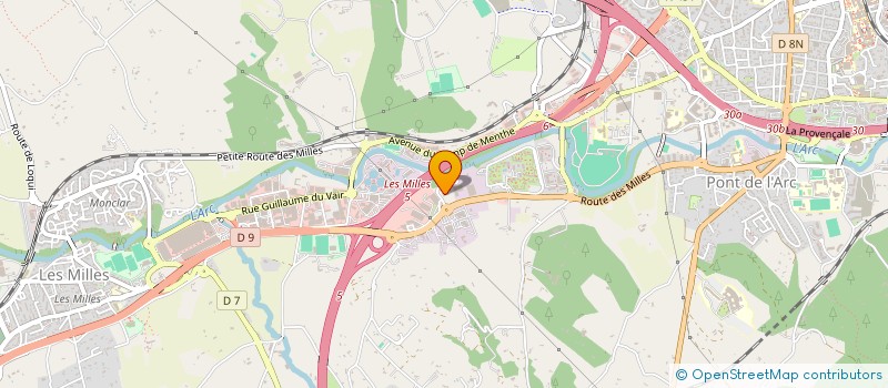 localisation de l'entreprise MADAME PASCALE MARYVONNE SY GUILLOT  ROGNES