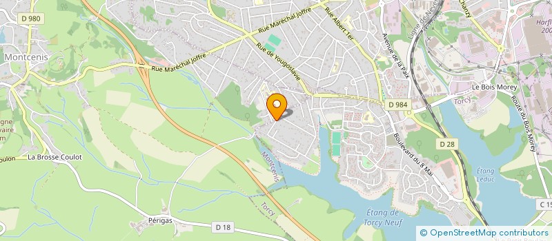 localisation de l'entreprise MADAME PASCALE MASSON  TORCY