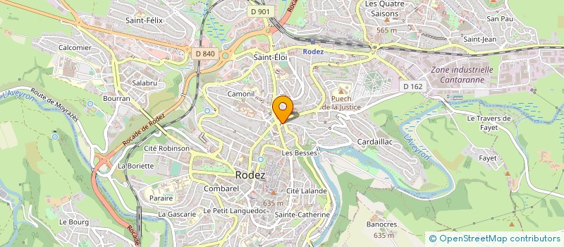 localisation de l'entreprise MADAME PASCALE MAUCOTEL  RODEZ