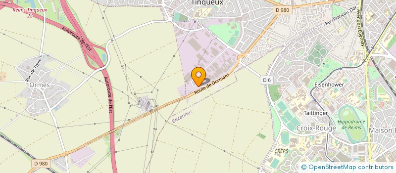 localisation de l'entreprise MADAME PASCALE MAUDOIGT à TINQUEUX