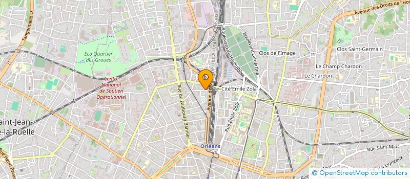 localisation de l'entreprise MADAME PASCALE MECHIN à ORLEANS
