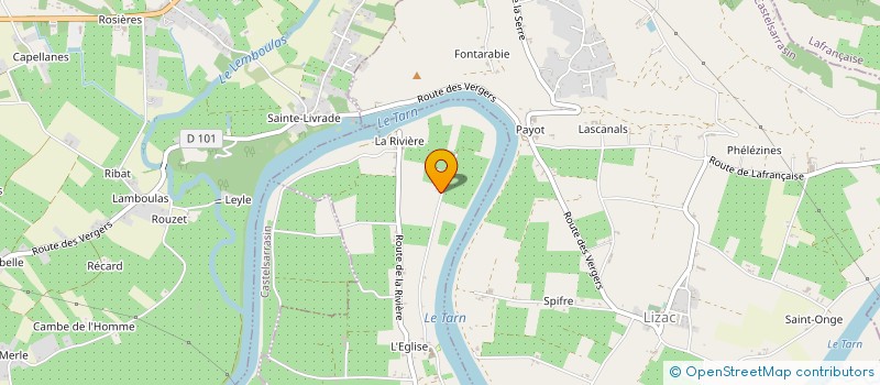 localisation de l'entreprise MADAME PASCALE MENETREY  LES BARTHES