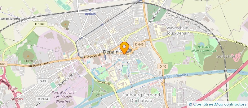 localisation de l'entreprise MADAME PASCALE MERCIER à DENAIN