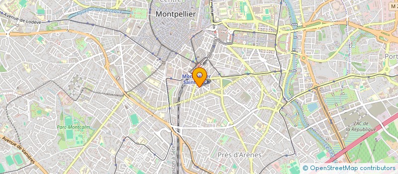 localisation de l'entreprise MADAME PASCALE MERCIER à MONTPELLIER