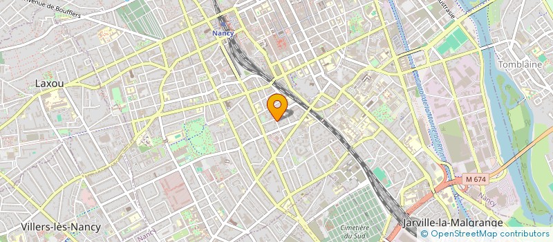 localisation de l'entreprise MADAME PASCALE METZINGER  NANCY