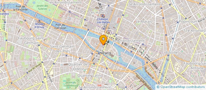 localisation de l'entreprise MADAME PASCALE MEUNIER à PARIS