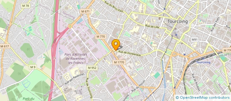 localisation de l'entreprise MADAME PASCALE MEURISSE à TOURCOING