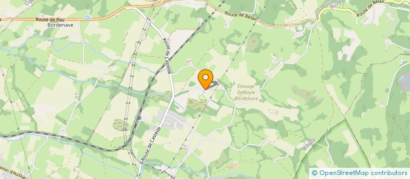 localisation de l'entreprise MADAME PASCALE MICOULEAU  BUZY