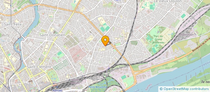 localisation de l'entreprise MADAME PASCALE MIHINDOU  NANTES