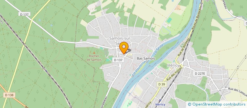 localisation de l'entreprise MADAME PASCALE MOCHEZ à SAMOIS-SUR-SEINE