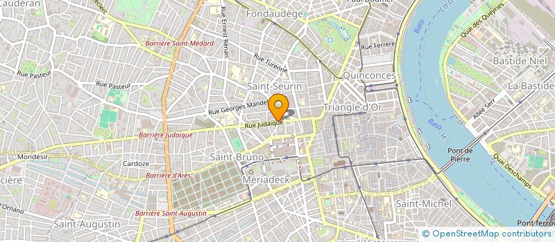 localisation de l'entreprise MADAME PASCALE MOISSET à BORDEAUX