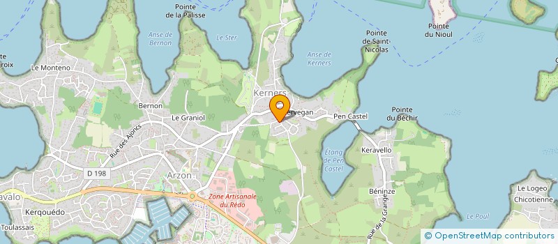 localisation de l'entreprise MADAME PASCALE MOREAU  ARZON