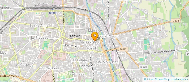 localisation de l'entreprise MADAME PASCALE MORPHO à TARBES