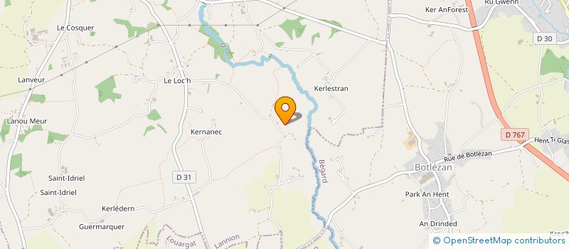 localisation de l'entreprise MADAME PASCALE MOUROCQ  PLUZUNET