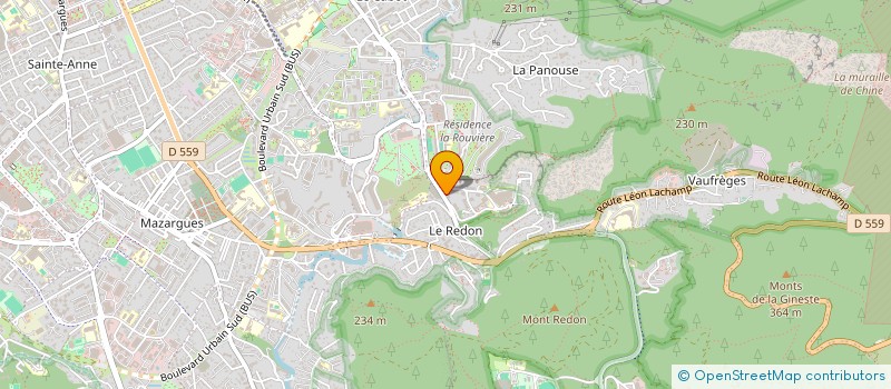 localisation de l'entreprise MADAME PASCALE MOUTTE à MARSEILLE