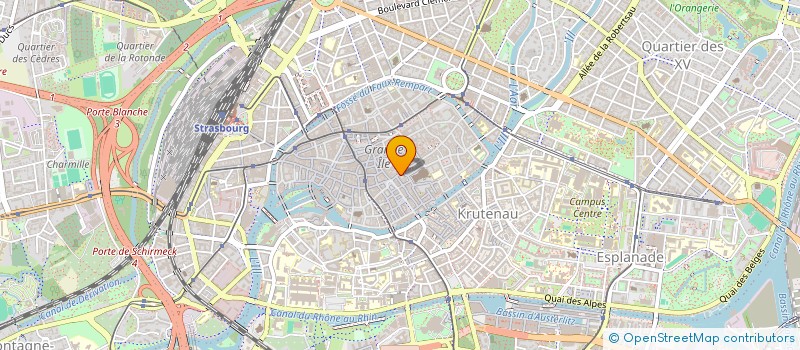 localisation de l'entreprise MADAME PASCALE MUGNIER à STRASBOURG