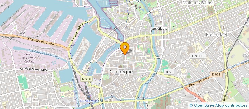 localisation de l'entreprise MADAME PASCALE MURGUE à DUNKERQUE