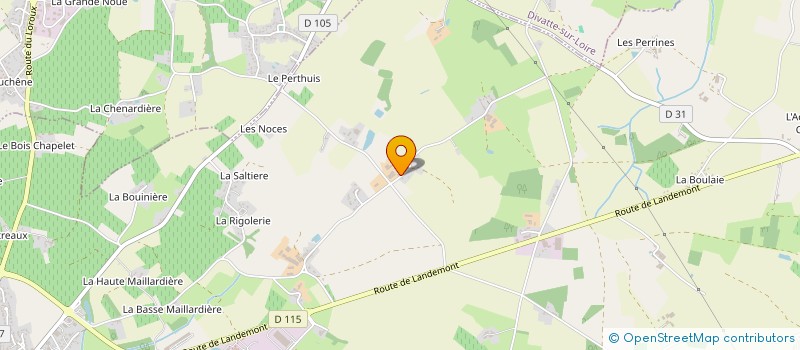 localisation de l'entreprise MADAME PASCALE N GUYEN VAN LOI  LE LOROUX-BOTTEREAU