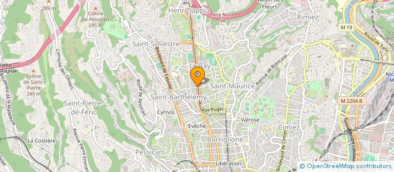 localisation de l'entreprise MADAME PASCALE NAVARRO à NICE