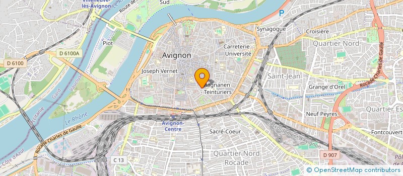 localisation de l'entreprise MADAME PASCALE NEDJAR  AVIGNON
