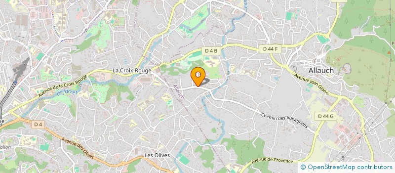 localisation de l'entreprise MADAME PASCALE NERGUISIAN  ALLAUCH