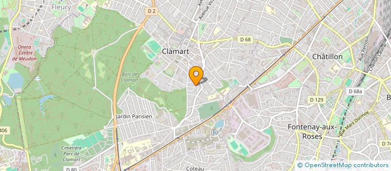 localisation de l'entreprise MADAME PASCALE NEUVIC à CLAMART