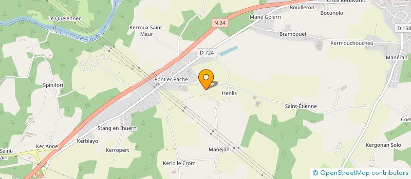 localisation de l'entreprise MADAME PASCALE NEVANEN  LANGUIDIC