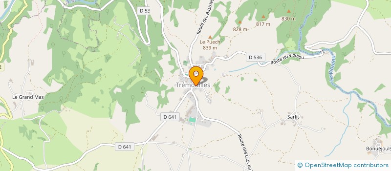 localisation de l'entreprise MADAME PASCALE NIEL  TREMOUILLES