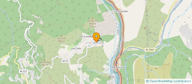 localisation de l'entreprise MADAME PASCALE NIGON  BONSON