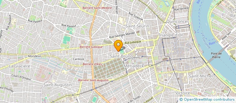 localisation de l'entreprise MADAME PASCALE NISOLE  BORDEAUX