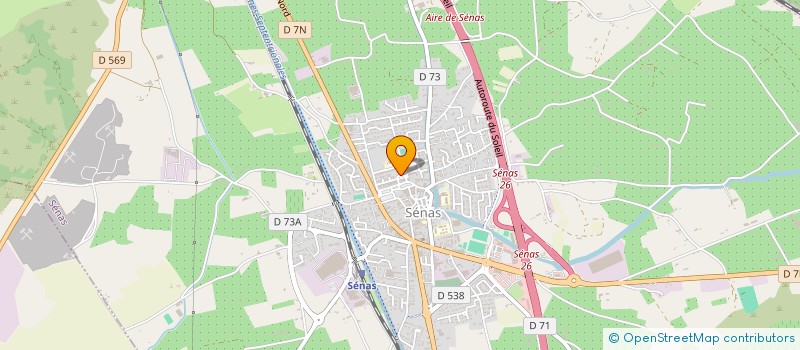 localisation de l'entreprise MADAME PASCALE OKUNIEWSKI  SENAS