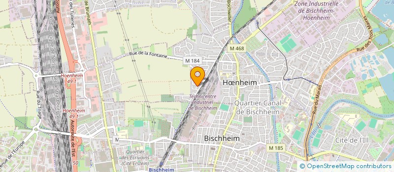 localisation de l'entreprise MADAME PASCALE OST  HNHEIM