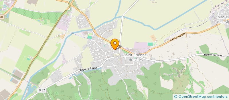 localisation de l'entreprise MADAME PASCALE PAILHE à SAINT-ETIENNE-DU-GRES