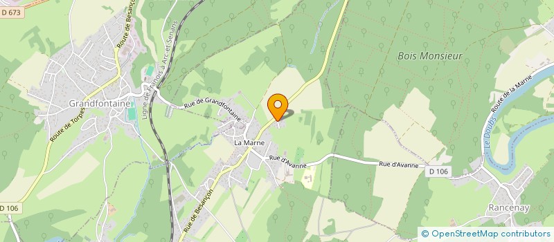 localisation de l'entreprise MADAME PASCALE PALYS  MONTFERRAND-LE-CHATEAU