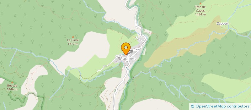 localisation de l'entreprise MADAME PASCALE PAOLONI  MOULINET