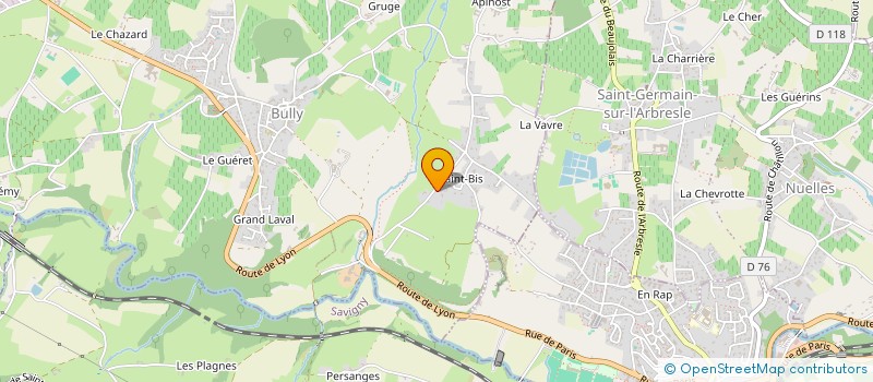 localisation de l'entreprise MADAME PASCALE PARDON  BULLY