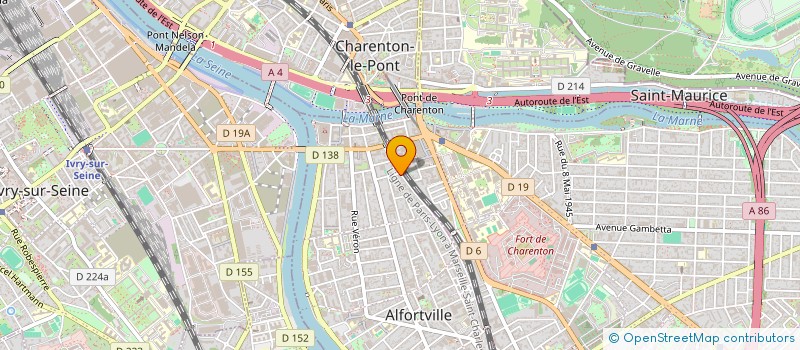 localisation de l'entreprise MADAME PASCALE PARE  ALFORTVILLE