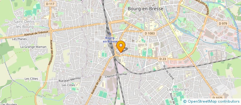 localisation de l'entreprise MADAME PASCALE PAUGAM à BOURG-EN-BRESSE