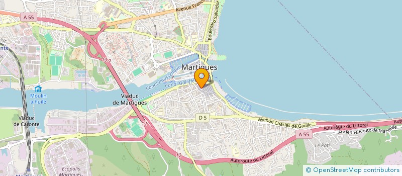 localisation de l'entreprise MADAME PASCALE PAUTASSO à MARTIGUES