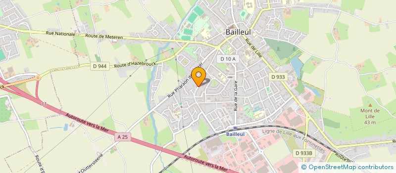 localisation de l'entreprise MADAME PASCALE PAVY à BAILLEUL