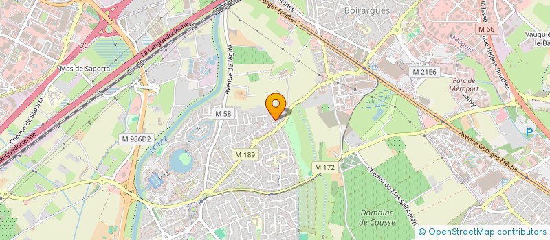 localisation de l'entreprise MADAME PASCALE PELEGRI à LATTES