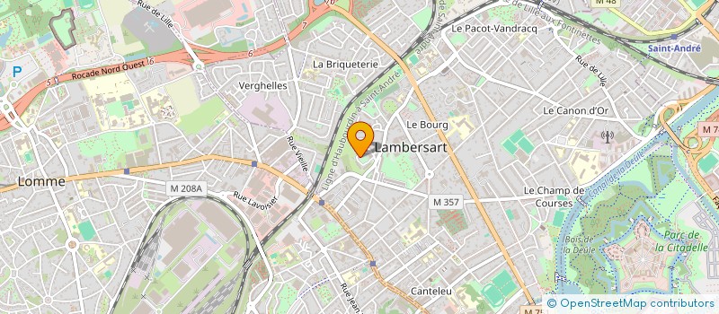 localisation de l'entreprise MADAME PASCALE PENNEL  LAMBERSART