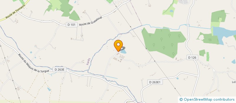 localisation de l'entreprise MADAME PASCALE PERES  GRATELOUP-SAINT-GAYRAND