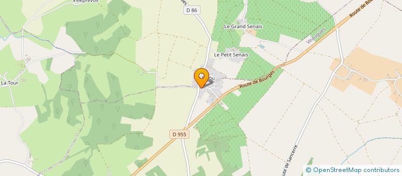 localisation de l'entreprise MADAME PASCALE PESSON  VEAUGUES