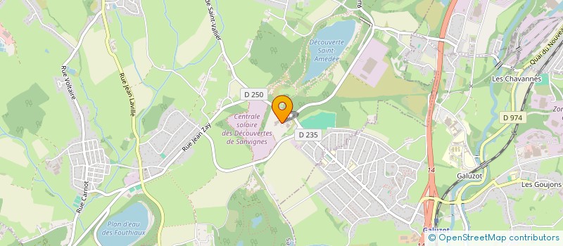 localisation de l'entreprise MADAME PASCALE PETIT  SANVIGNES-LES-MINES