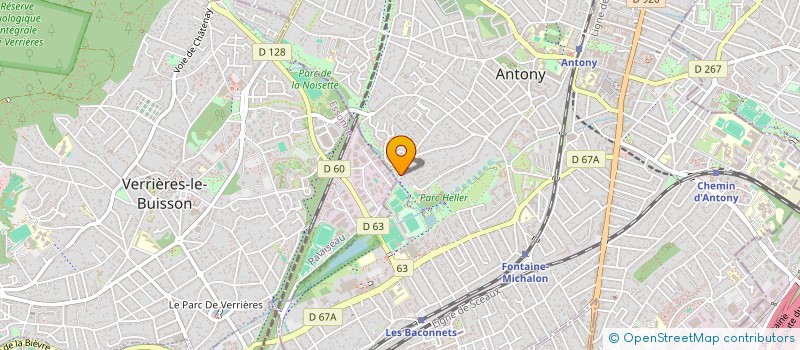 localisation de l'entreprise MADAME PASCALE PICOLLET à ANTONY